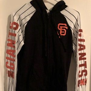 SF giants zip up jacket